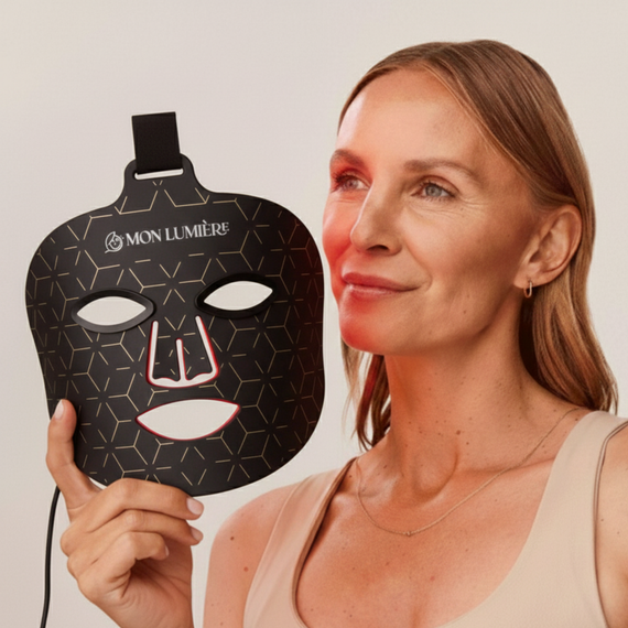 Mascarilla facial de terapia LED image-5