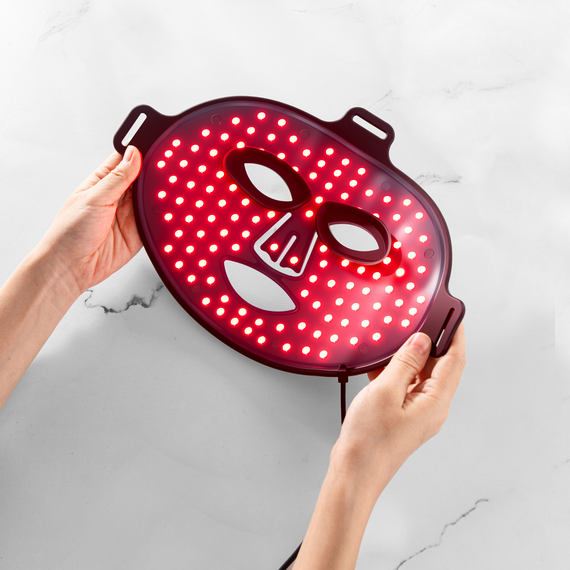 Mascarilla facial de terapia LED image-3