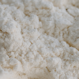Close-up of a textured white surface