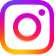 Instagram logo on a white background